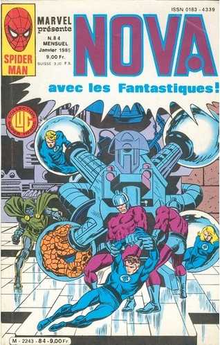 Scan de la Couverture Nova n 84